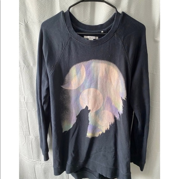 La Hearts Sweaters - L.A Hearts Howling Wolf Moon Sweater